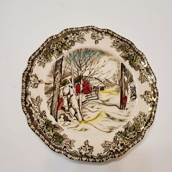 Johnson Brothers Friendly Village Bread & Butter Plate, 6-in Plate, Mid Century - Picture 1 of 5